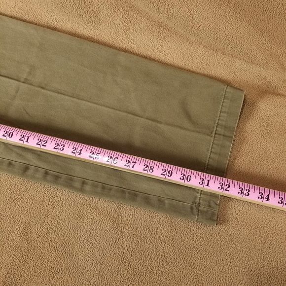 BANANA REPÚBLIC Pants Mens 33×32 Chino & Khakis Flat front - Picture 7 of 9